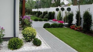 Small beautiful front yard landscaping ideas [upl. by Aubert]