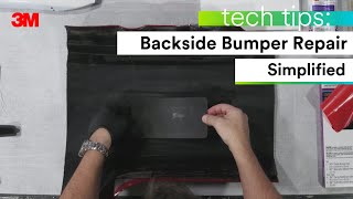 TECH TIPS Backside Bumper Repair Simplified [upl. by Lenaj]