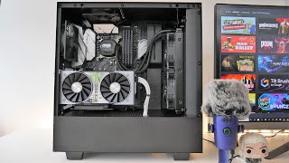 NZXT H510i unboxing and overview with install [upl. by Ruffo]