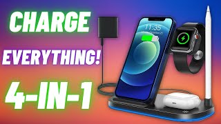 4in1 Wireless Charging Station Charge ALL Your Devices at Once 🔋 [upl. by Seebeck]