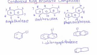 130 Polycyclic Aromatic Compounds Naphthalene Anthracene amp Phenanthrene [upl. by Osnohpla432]