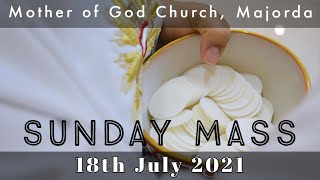 SUNDAY MASS  18072021  Mae De Deus Church  Majorda Goa [upl. by Reinwald]