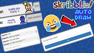 how to auto draw on skribblio [upl. by Phelan177]