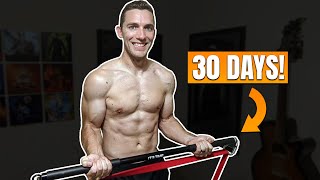 INNSTAR Resistance Bands Bar Review  30 Days  Easy Way to Build Muscle at Home [upl. by Egroj773]