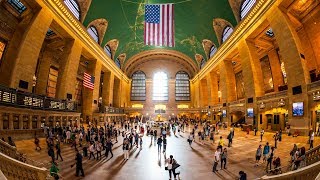 Walking Tour of Grand Central Terminal — New York City 【4K】🇺🇸 [upl. by Ad]