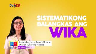 SHS Filipino Q1 Ep1 Komunikasyon at Pananaliksik sa Wika at Kulturang Pilipino [upl. by Ahtabat]