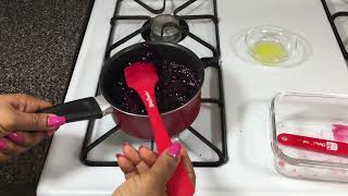 Easy Blueberry Sauce  Homemade Topping for Waffles Pancakes Crepes [upl. by Codi]