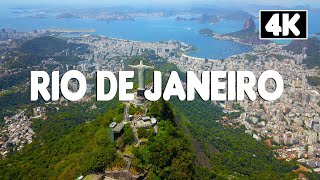 RIO DE JANEIRO VISTA DE CIMA  4K [upl. by Kahn469]