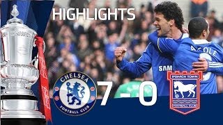 Chelsea 70 Ipswich  The FA Cup 3rd Round  090111 [upl. by Eerihs815]