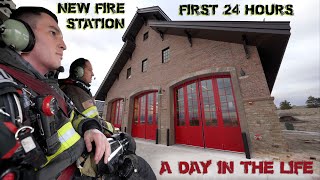 First 24 Hours in a New Fire Station  A Day in the Life [upl. by Adalia244]