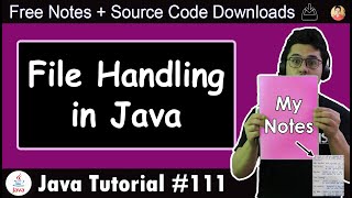 File Handling in Java [upl. by Joleen]