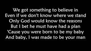 Bon Jovi  Born to be my baby LYRICS Ohnonie HQ [upl. by Humberto]