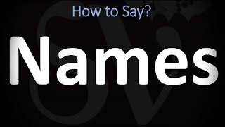 How to Pronounce Names CORRECTLY [upl. by Veronike610]