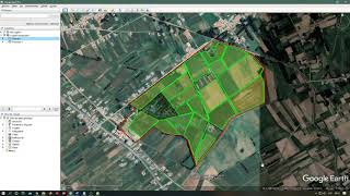 Levantamiento de predios agrícolas usando Google Earth Global Mapper y AutoCAD [upl. by Nager100]