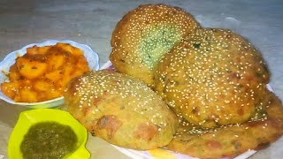 Methi Matar Masala Puri amp Chatpate Aloo Recipe  Masala Puri [upl. by Natalina]