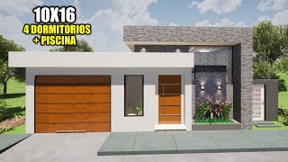 HERMOSA CASA DE UN PISO 10X16 4 DORMITORIOS RVL CASAS [upl. by Ylahtan]