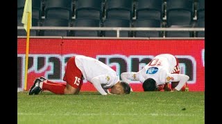 Israeli Jewish Muslim Soccer Players Pray Together [upl. by Sreip]