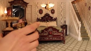 Tutorial how to make a Doll house 1 Put the furniture [upl. by Yniffit]