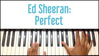 Ed Sheeran  Perfect Piano Tutorial [upl. by Hobart835]