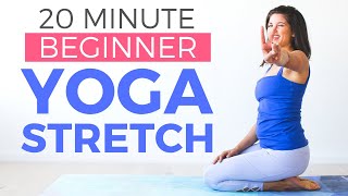 Yoga for Beginners  Full Body Yoga Stretch [upl. by Grimbly]