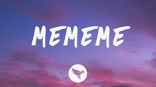 Bbno  Mememe Lyrics [upl. by Tnilc]