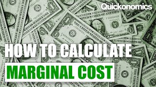 How to Calculate Marginal Cost [upl. by Orest]