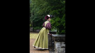 Dressing up in a 1895 day dress [upl. by Deerdre]