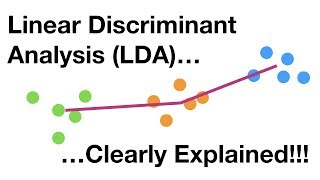 StatQuest Linear Discriminant Analysis LDA clearly explained [upl. by Armilda173]