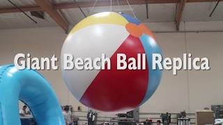 Beach Ball Inflatable Replica [upl. by Hooke425]