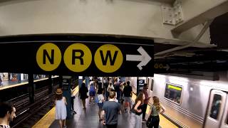 ⁴ᴷ The Busiest NYC Subway Station Times Square–42nd StreetPort Authority Bus Terminal [upl. by Ahseem217]