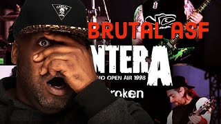 Pantera  Im Broken Official Music Video Reaction [upl. by Hallam19]