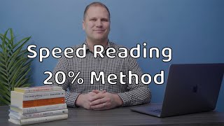 How To Read Faster 20 Method  Speed Reading Technique [upl. by Alaehcim]