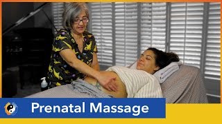 Prenatal Massage Techniques  Relieving Pregnancy Pains [upl. by Rotberg]