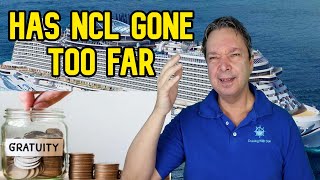 CRUISE NEWS  NCL RAISES GRATUITIES TO REDICULOUS LEVELS [upl. by Mignon305]