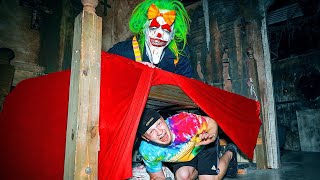 3AM SCARIEST Hide amp Seek CLOWN Challenge [upl. by Wilbert]