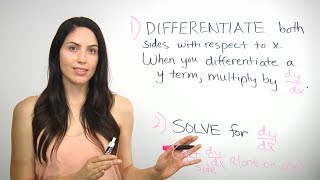 How to Do Implicit Differentiation NancyPi [upl. by Ecinert]