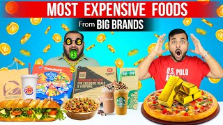 Expensive Food From Big Brands  Expensive Food Challenge  Viwa Food World [upl. by Elahcar498]