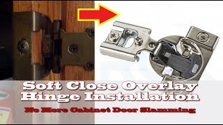 How to install concealed overlay hinges [upl. by Maurine]