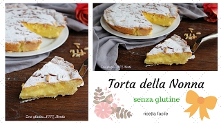 Torta della Nonna senza glutine [upl. by Knight]