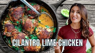 Easy Cilantro Lime Chicken Recipe from The Mediterranean Dish [upl. by God]