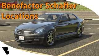 GTA Online Benefactor Schafter Location [upl. by Yaker446]