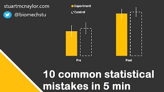 Ten Statistical Mistakes in 5 Min [upl. by Grete951]