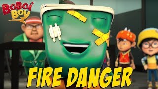 BoBoiBoy English S3EP16  Fire Danger [upl. by Bronnie589]