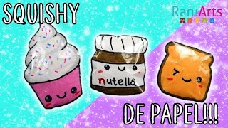 Haz SQUISHIES de PAPEL Super fáciles [upl. by So976]