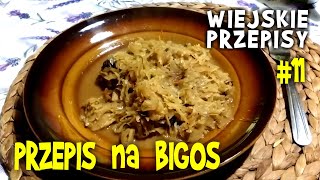 PRZEPIS NA BIGOS wegetariański  prosty szybki pyszny [upl. by Alves]