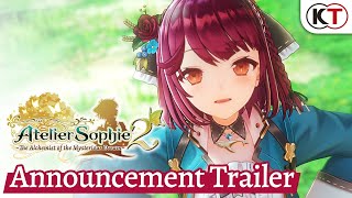 Atelier Sophie 2 The Alchemist of the Mysterious Dream  Announcement Trailer [upl. by Eaneg]