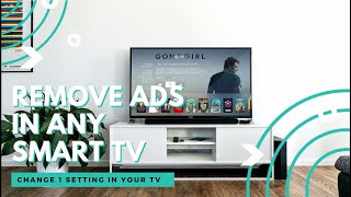 How To Remove Adverts From SMART TV In Only 2 Minutes [upl. by Gladwin]