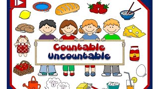 Countable and Uncountable Nouns Song [upl. by Nyleahs]