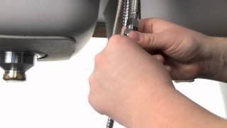 How to Install a Pull Out Kitchen Faucet [upl. by Reede]