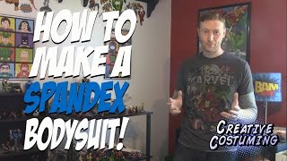 How to Make a Spandex Bodysuit  by Creative Costuming [upl. by Ashly317]